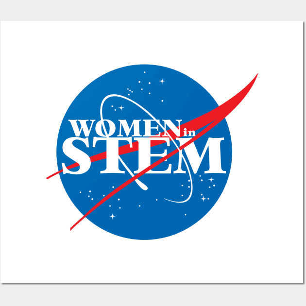 Women in STEM Wall Art by MadEDesigns